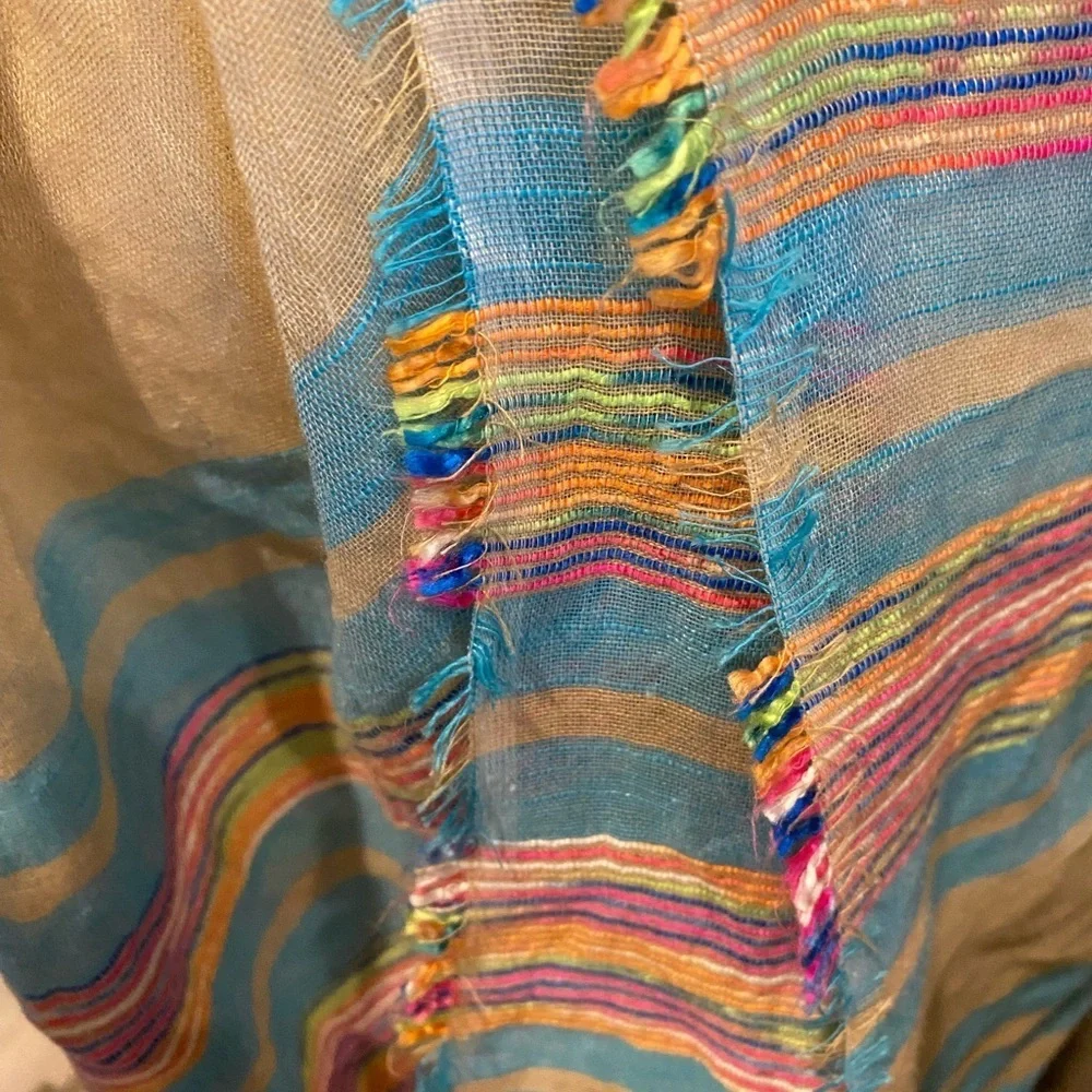 Bold Colorful Boho Cover Up